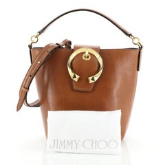 Jimmy Choo Madeline Bucket Bag Leather Small