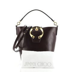 Jimmy Choo Madeline Bucket Bag Leather Small