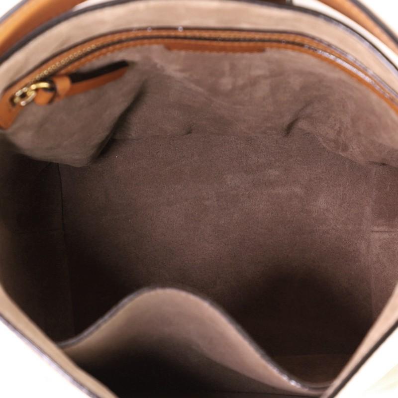 Brown Jimmy Choo Madeline Bucket Bag Leather Small 