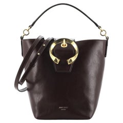 Jimmy Choo Madeline Bucket Bag Leather Small