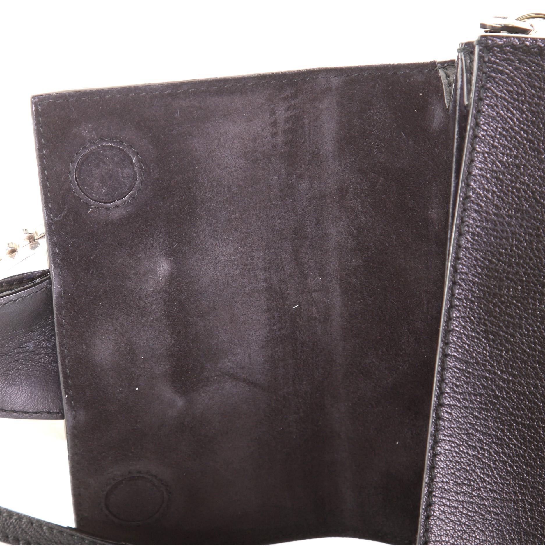 Jimmy Choo Madeline Umhängetasche aus Leder mit Kristallen Klein 2