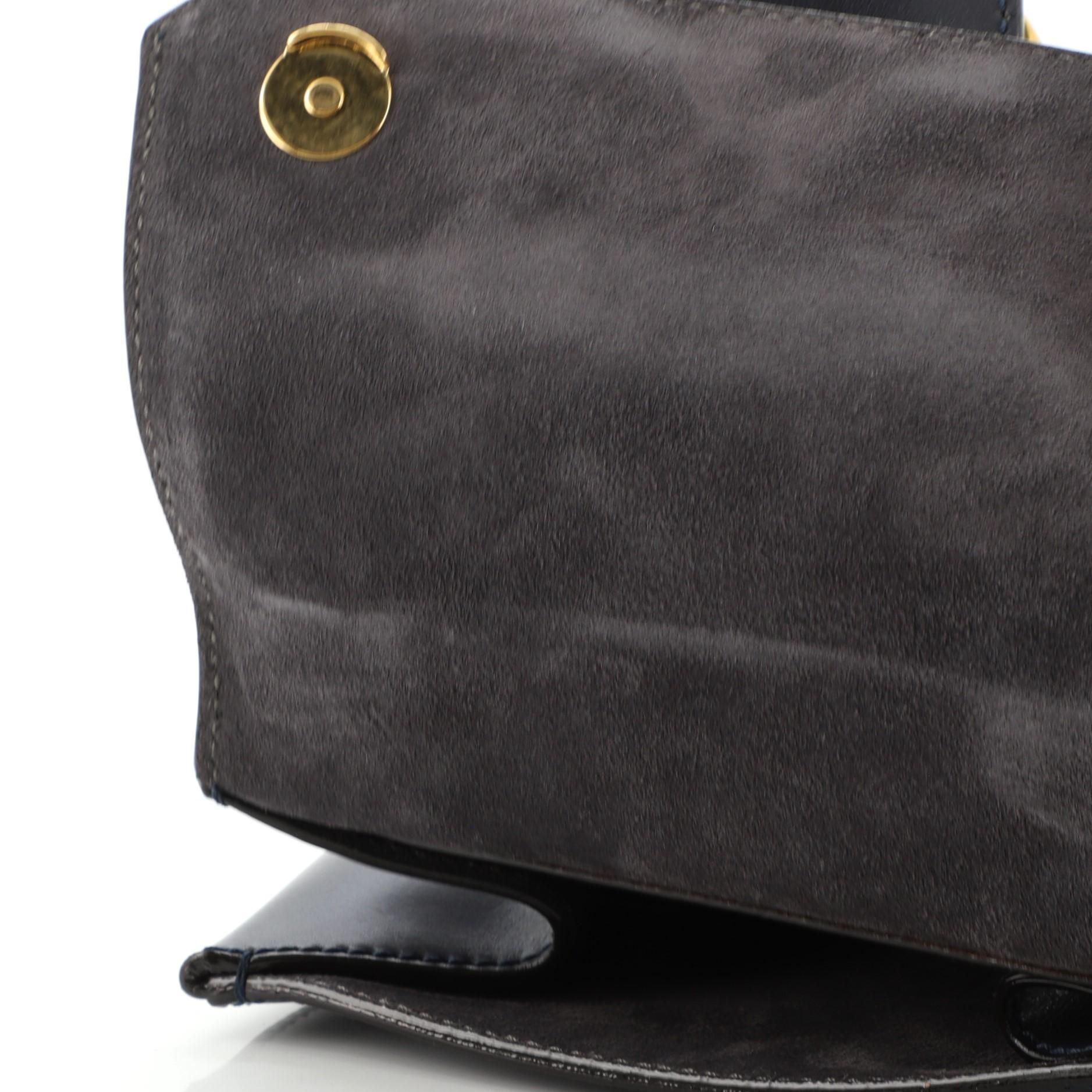Jimmy Choo Madeline Top Handle Tasche mit Nieten aus Leder Klein 3