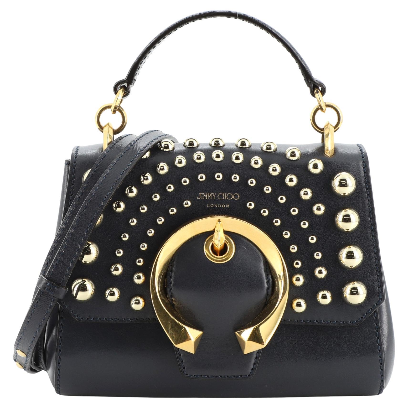 Christian Dior Diorama Flap Bag Studded Leather Small at 1stDibs