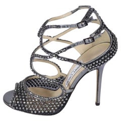 Jimmy Choo Sandalias con adornos metálicos talla EU 38