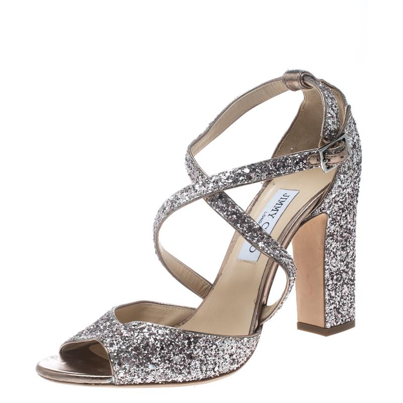 Jimmy choo carrie glitter hot sale