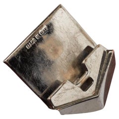 Jimmy Choo Metallic Rose Leather Lockett City Shoulder Bag