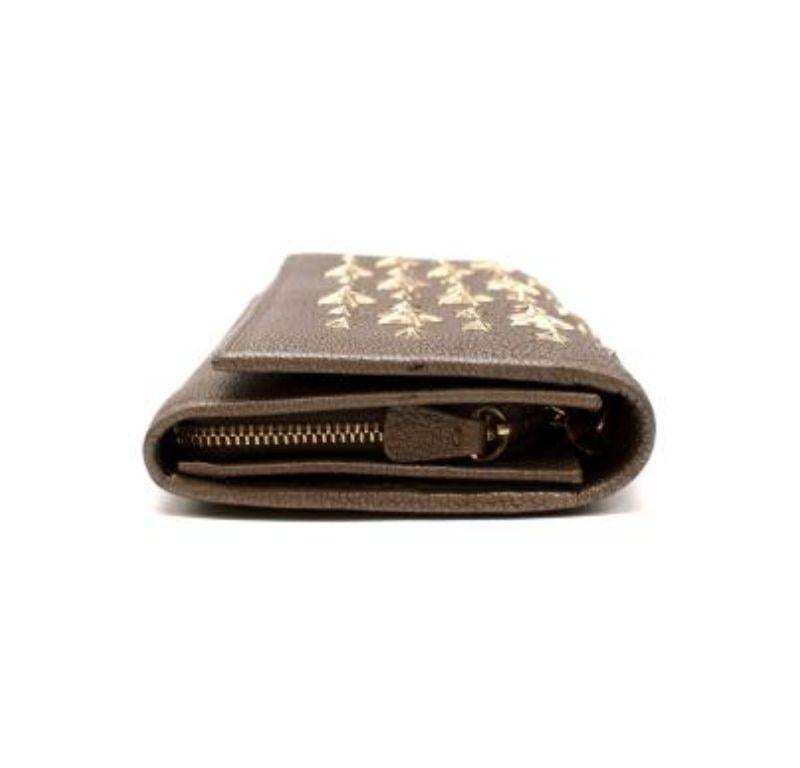 Jimmy Choo Metallic Star Studded Wallet on Chain For Sale 2