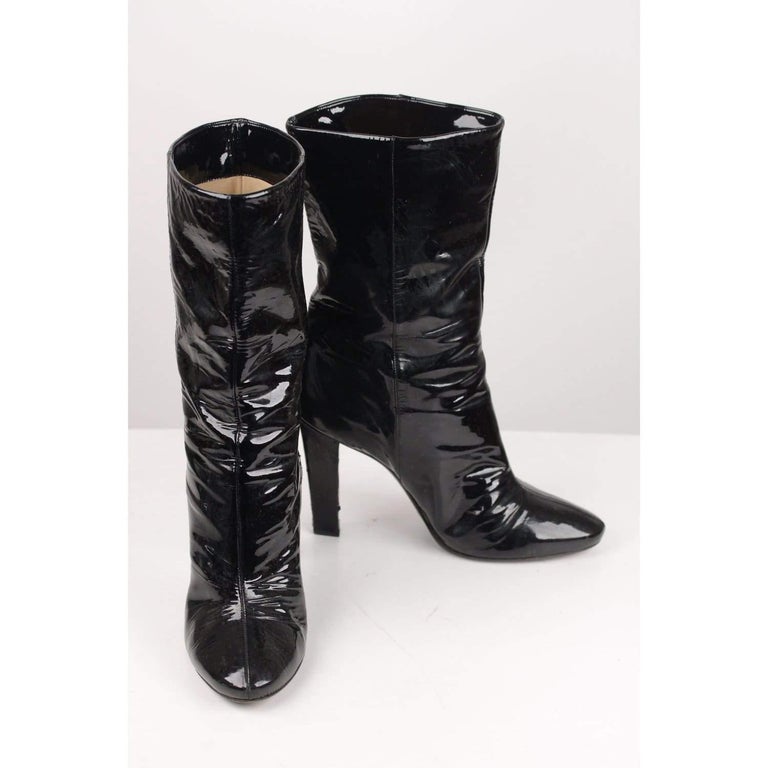 Jimmy Choo Mid-Calf Boots Size 38.5 For Sale at 1stDibs