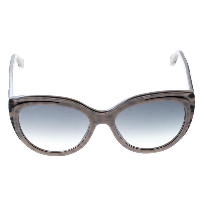 This creation from Jimmy Choo, a luxury accessory, is a prize to own as they are so designed to last and also to make you look fashionable. It comes made from mocha-colored acetate and fitted with black gradient lenses offering ample style and swag.