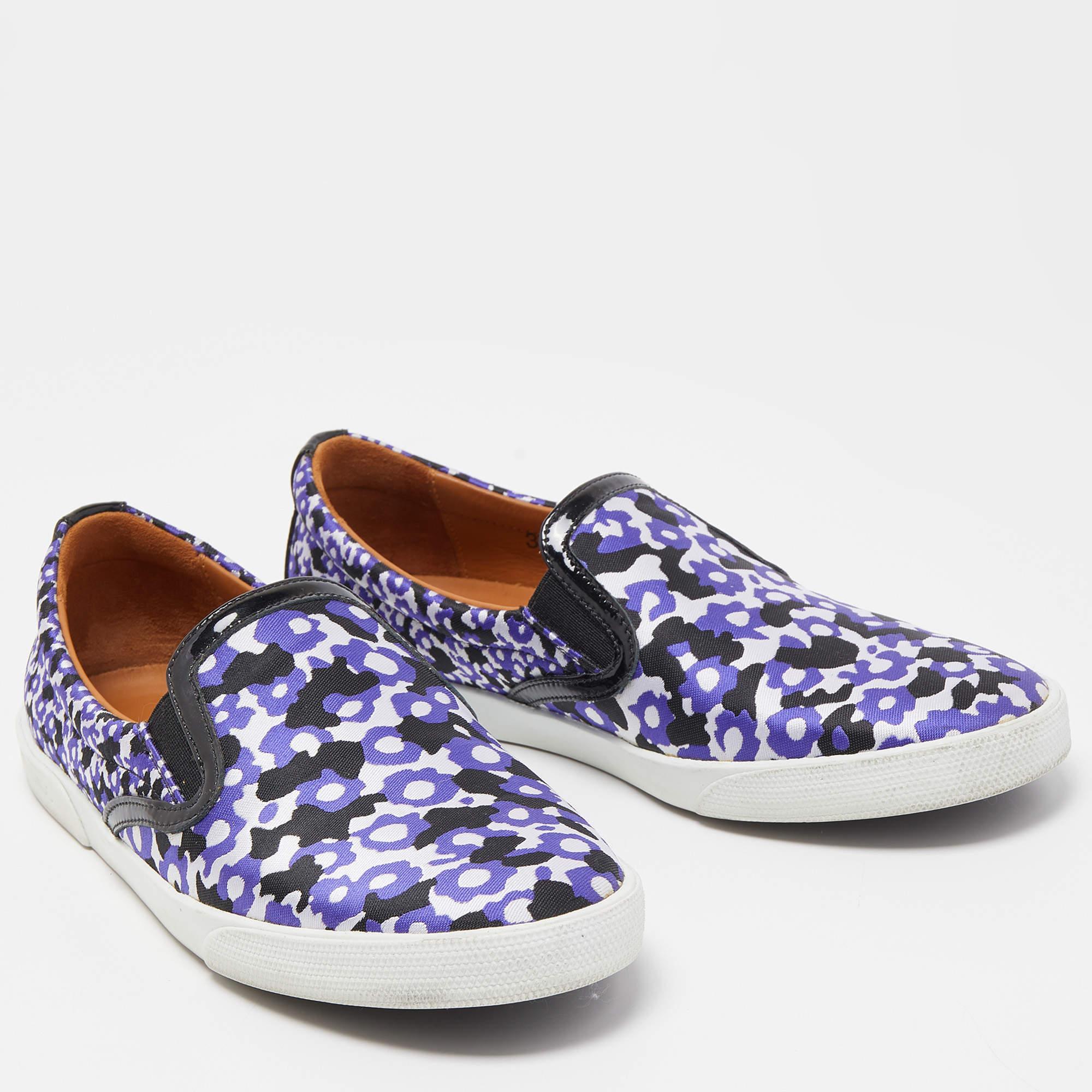 Jimmy Choo baskets à glisssière Demi et Patent multicolores, taille 37,5 Bon état - En vente à Dubai, Al Qouz 2