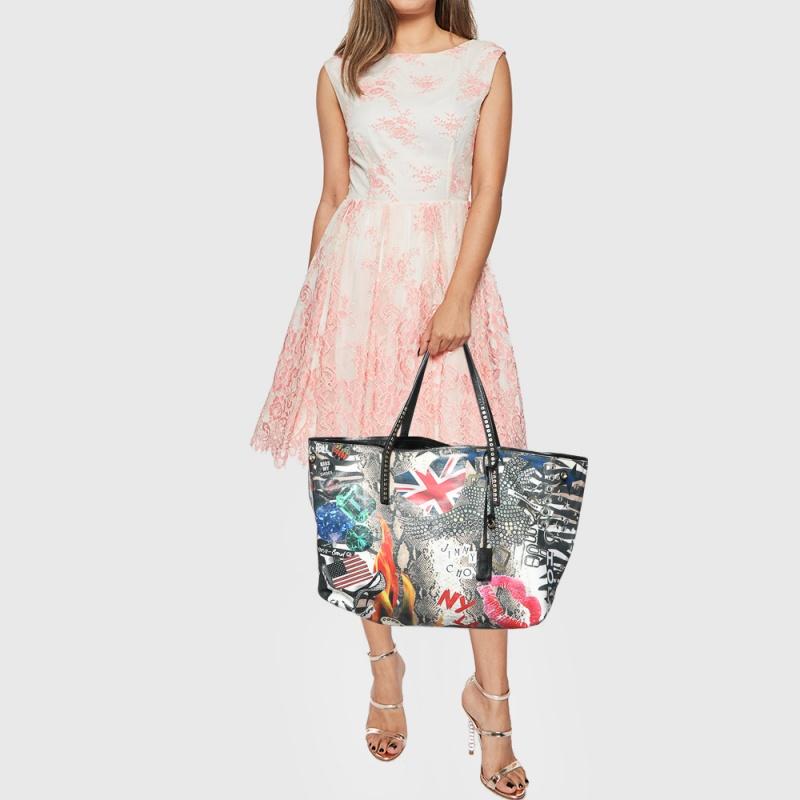 jimmy choo canvas tote