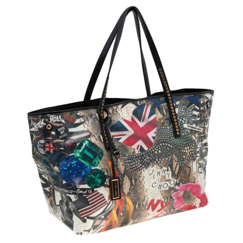 jimmy choo canvas bag