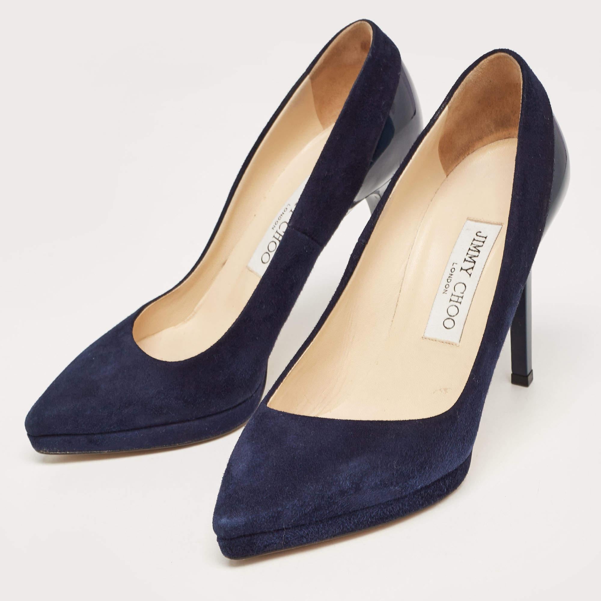Make a chic style statement with these designer pumps. They showcase sturdy heels and durable soles, perfect for your fashionable outings!