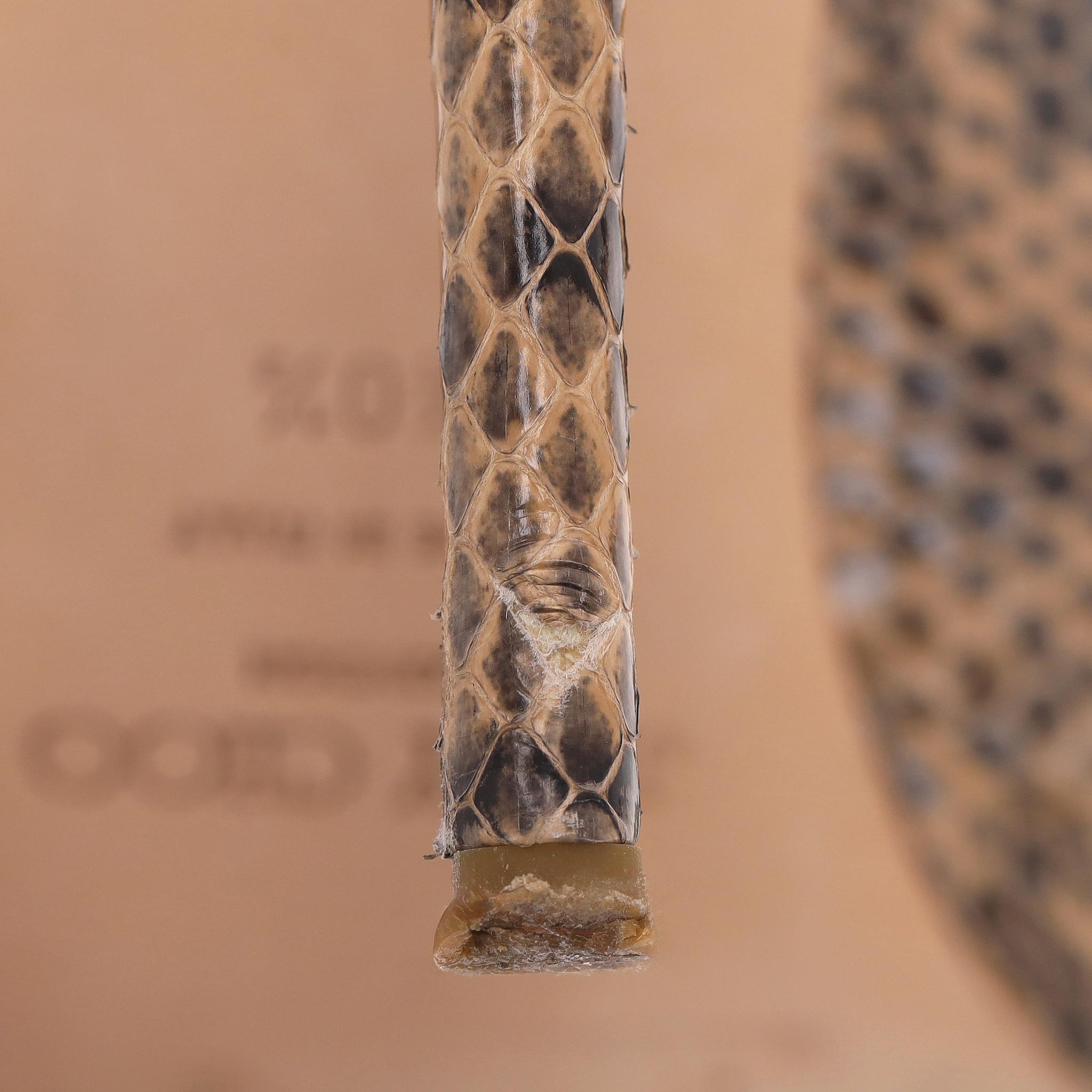 Jimmy Choo - Nova - Escarpins à bouts pointus en peau de serpent en vente 4