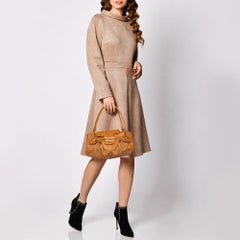 Jimmy Choo Orange Raffia And Leather Small Tulita Shoulder Bag
