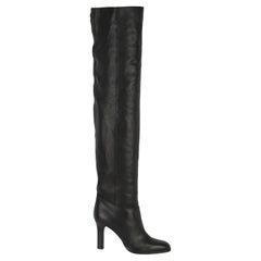 Jimmy Choo Over The Knee Leather Boots EU 37.5 UK 4.5 US 7.5