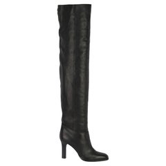 Jimmy Choo Overknee-Stiefel aus Leder EU 37,5 UK 4,5 US 7,5