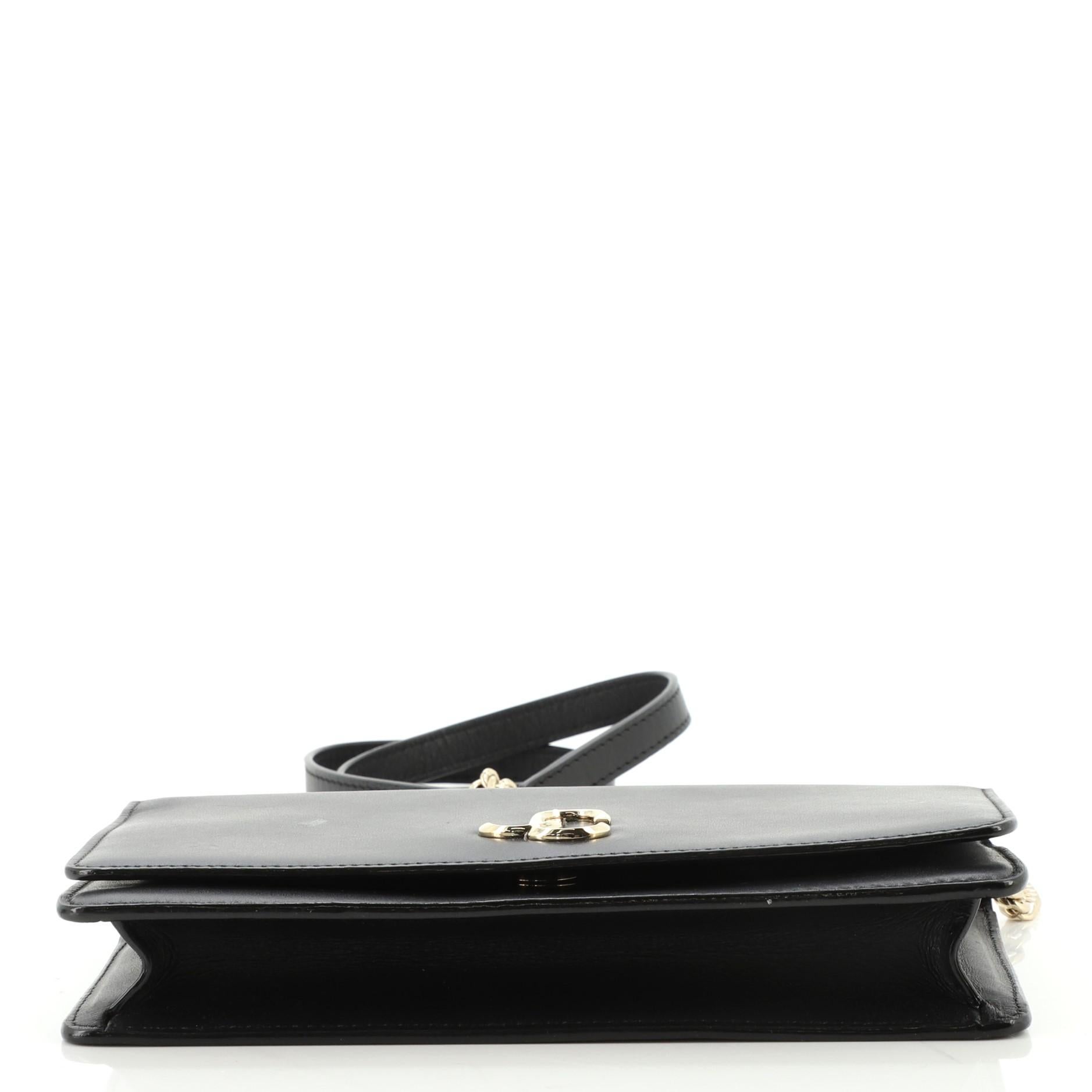 Jimmy Choo Palace Kette Clutch aus Leder Mini für Damen oder Herren