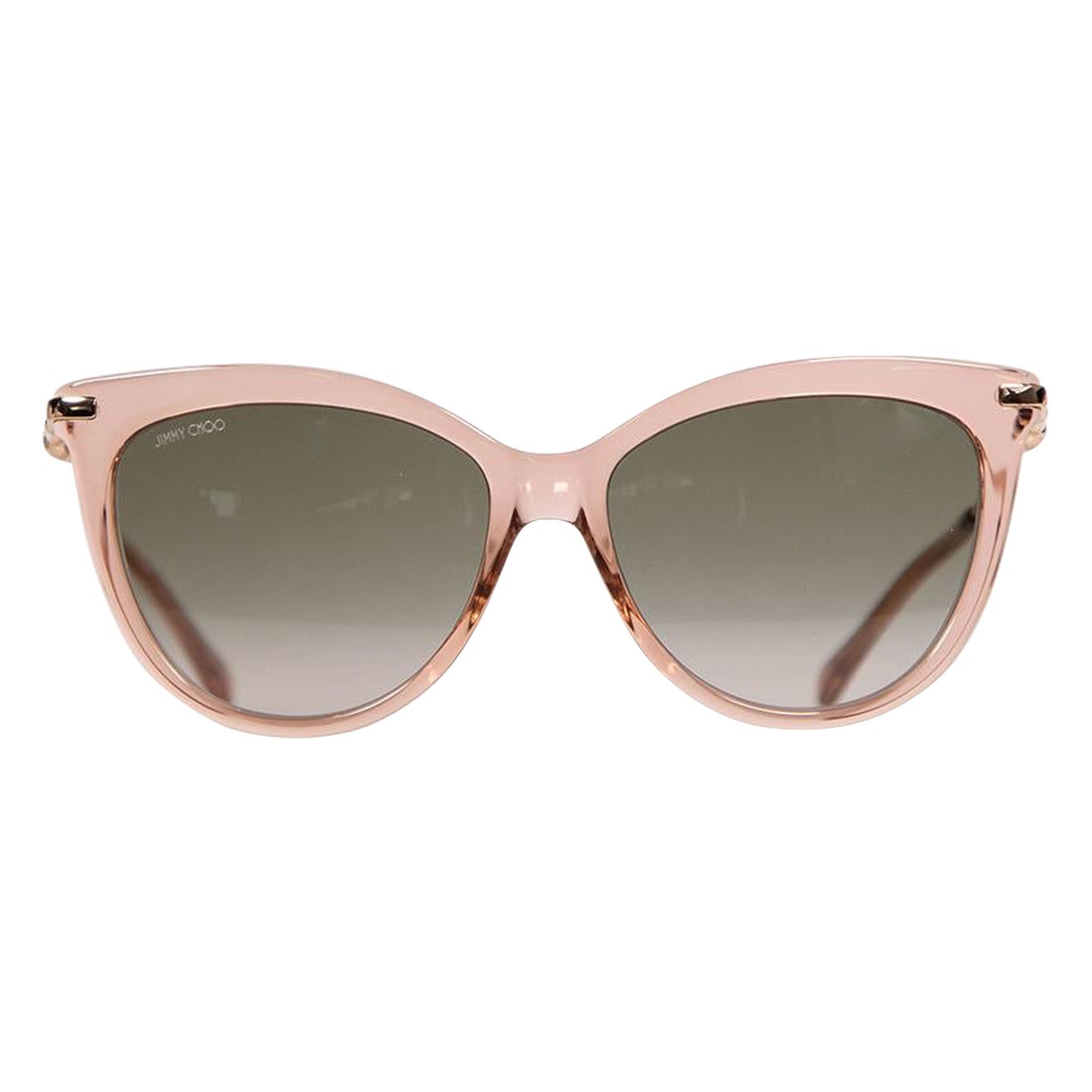 Jimmy Choo Pink Gradient Cat Eye Sunglasses