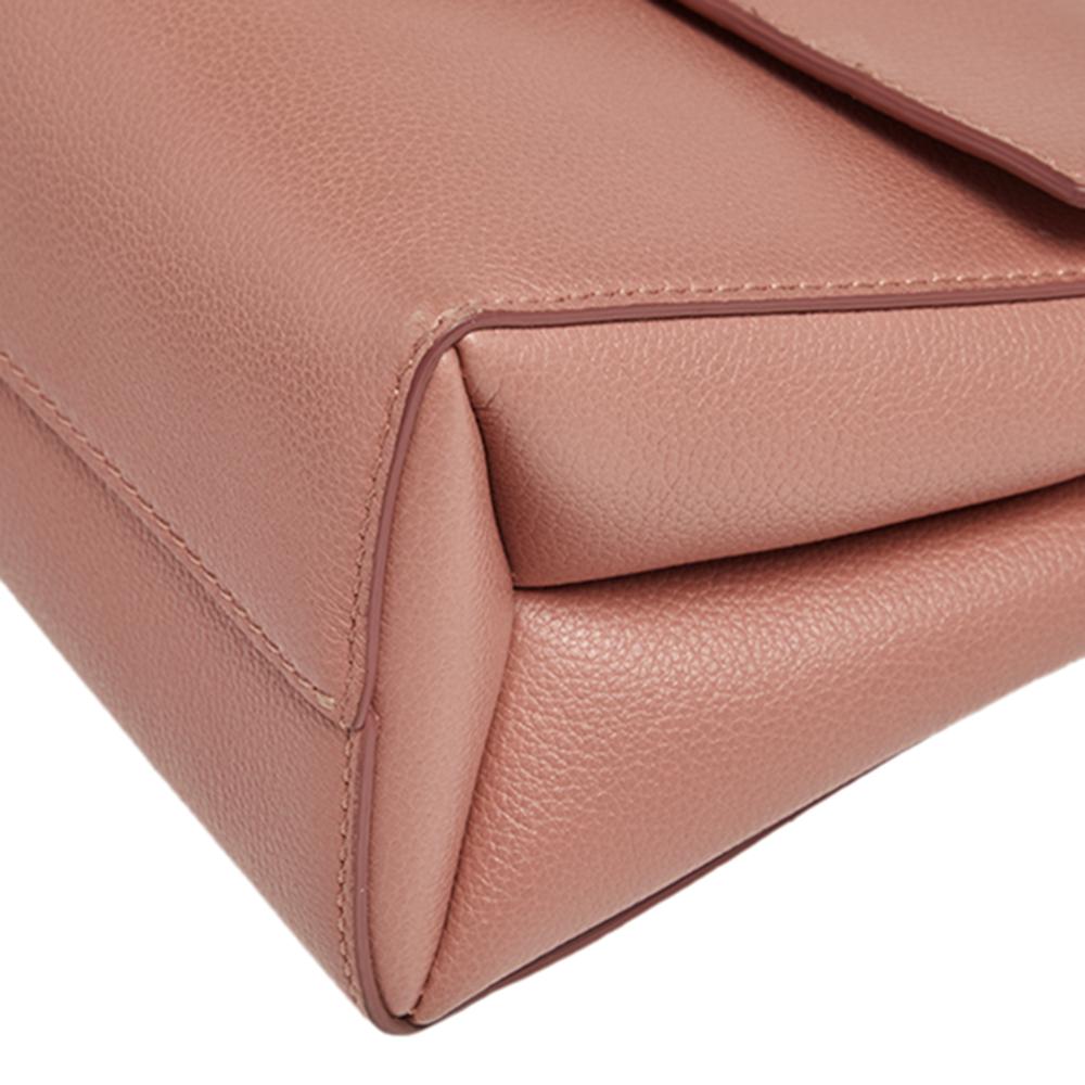 Jimmy Choo Pink Leather XB Marianne Shoulder Bag 2