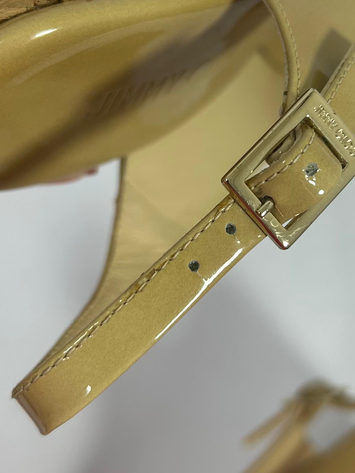 Jimmy Choo Prova Wedge Sandals Size EU 38 6