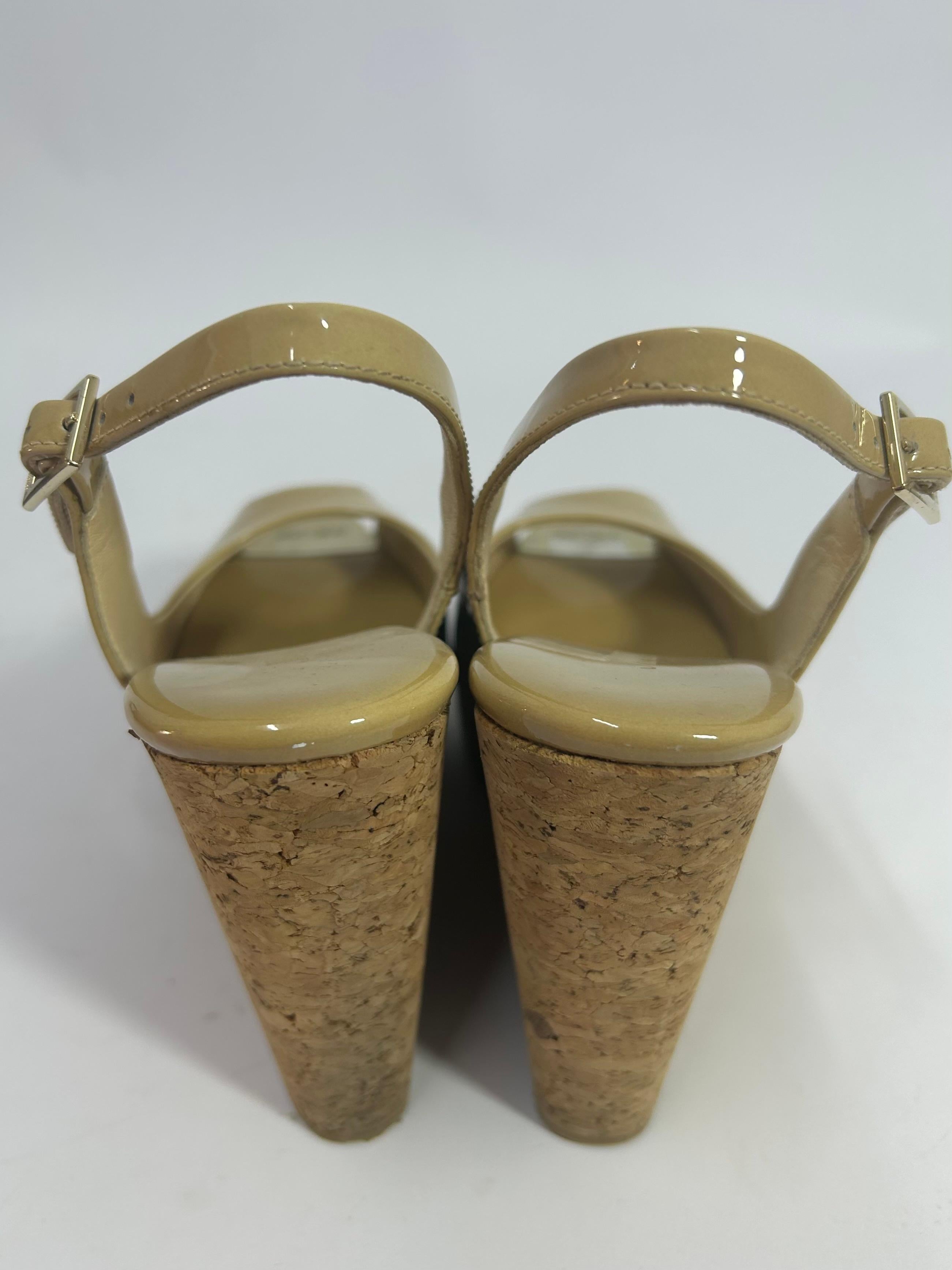 Jimmy Choo Prova Wedge Sandals Size EU 38 4