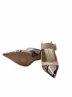 Jimmy Choo Python Leather Shoes