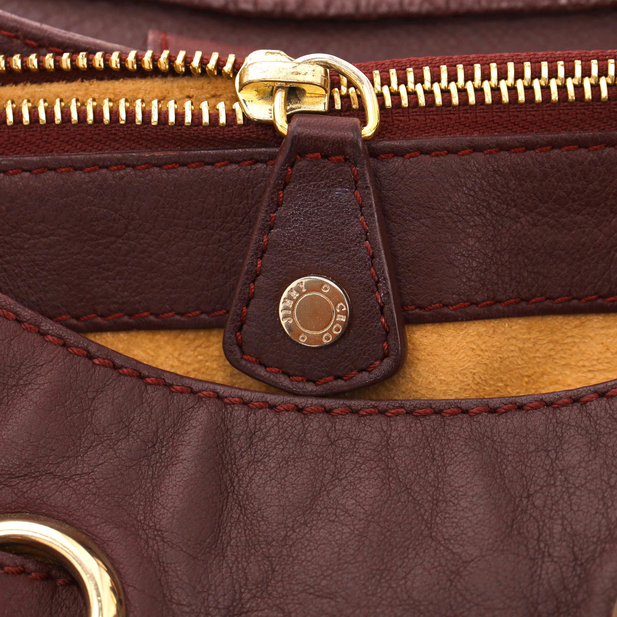 Jimmy Choo Ramona Leather Tote Bag For Sale 4