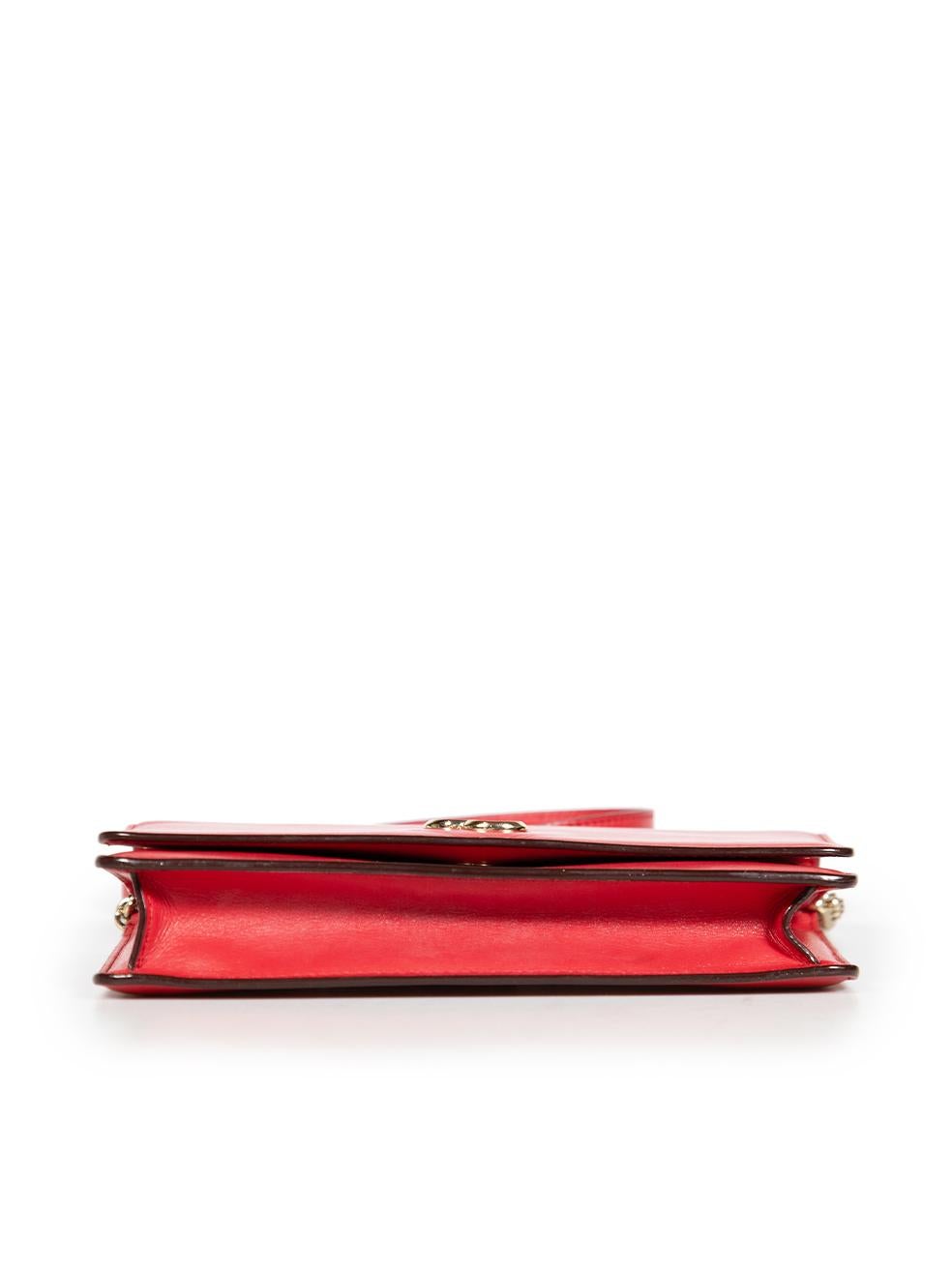 Women's Jimmy Choo Red Leather Palace Bag