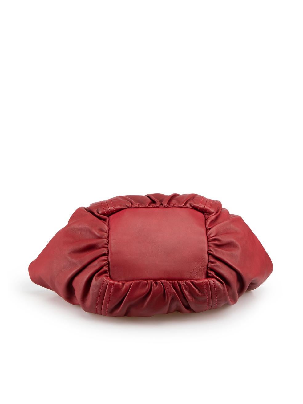 Women's Jimmy Choo Red Leather Shoulder Bag