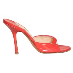 Jimmy Choo Red Patent Heeles Size IT 37.5