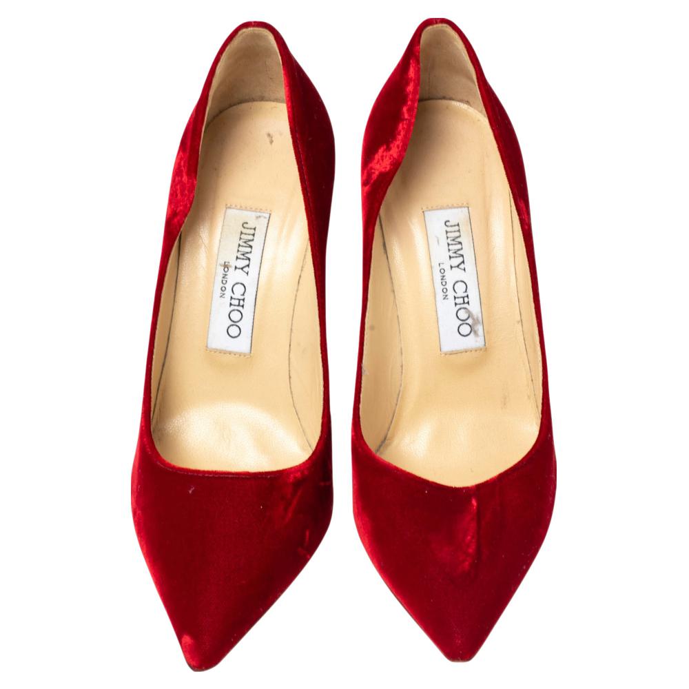 red velvet 36s shoes