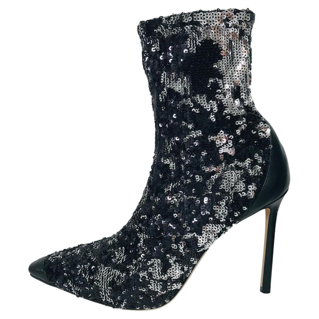 Jimmy Choo Ricky 100 Sock Boots For Sale