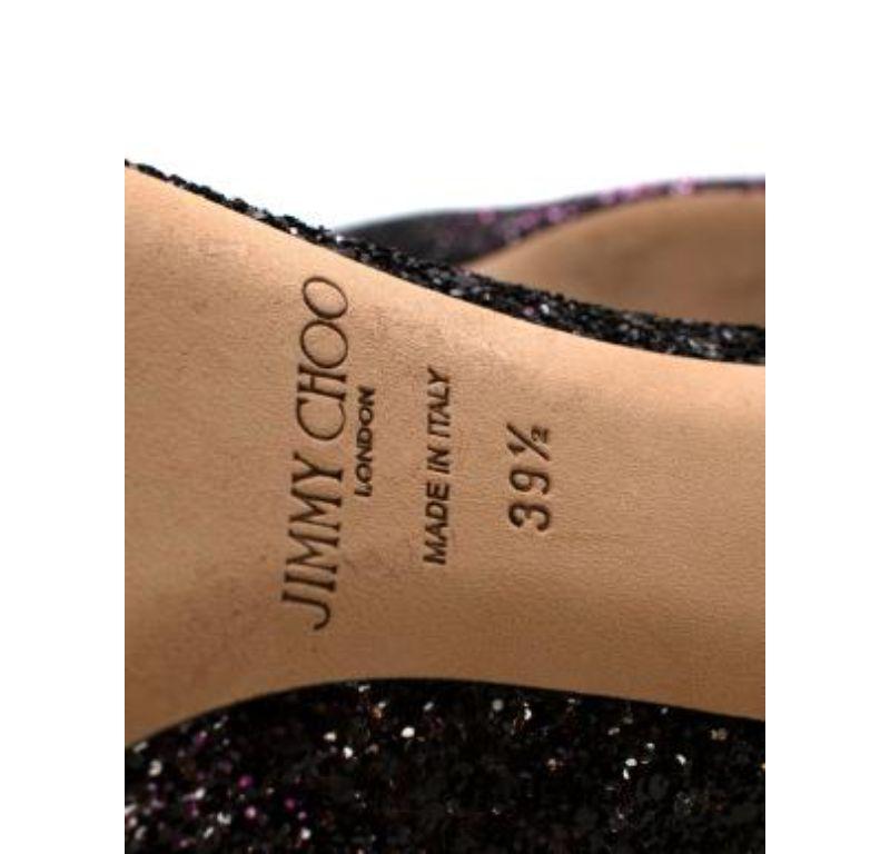 Jimmy Choo Romy Ombre Glitter Pumps en vente 4