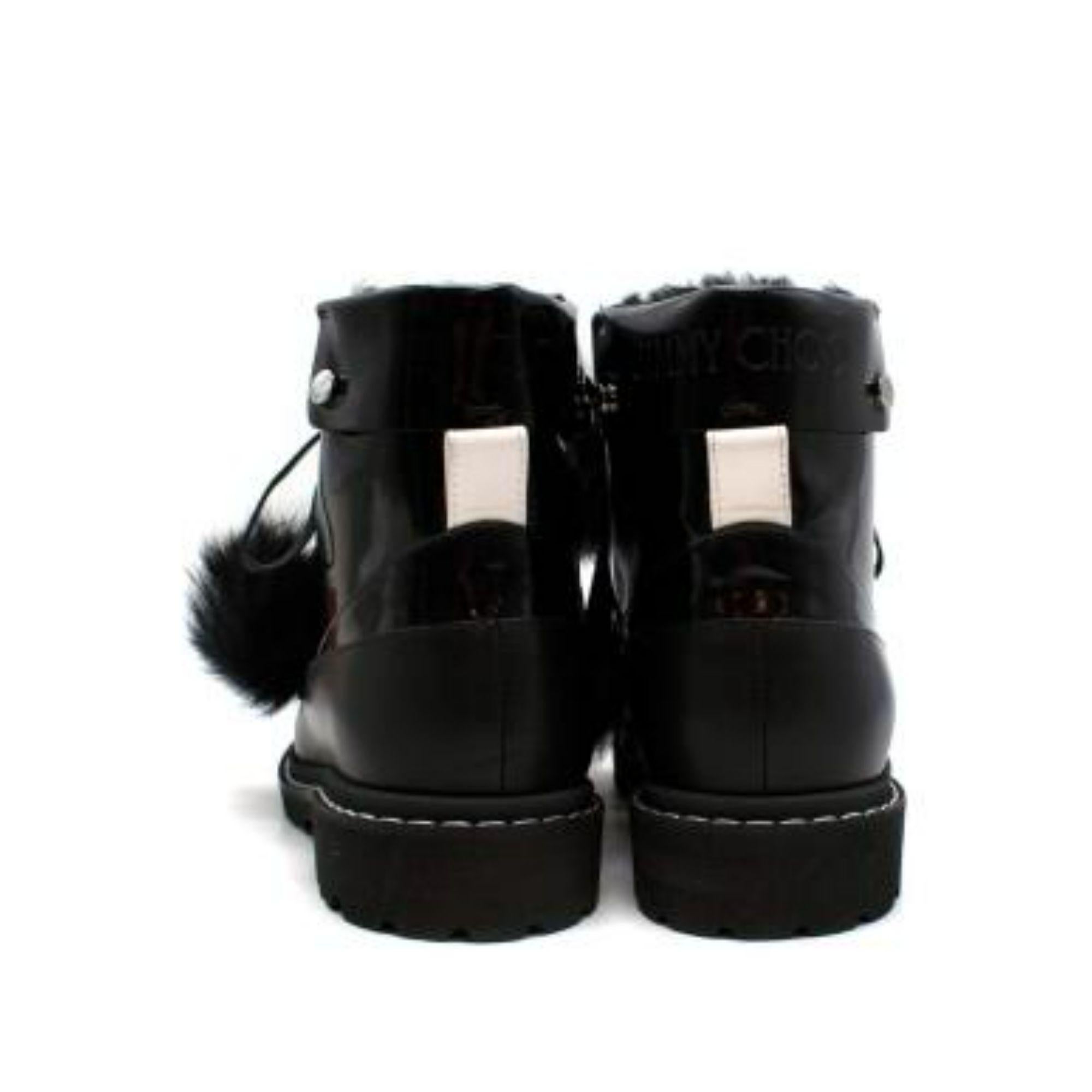 Jimmy Choo Self Heating Voyager Ankle Boots In Excellent Condition For Sale In London, GB