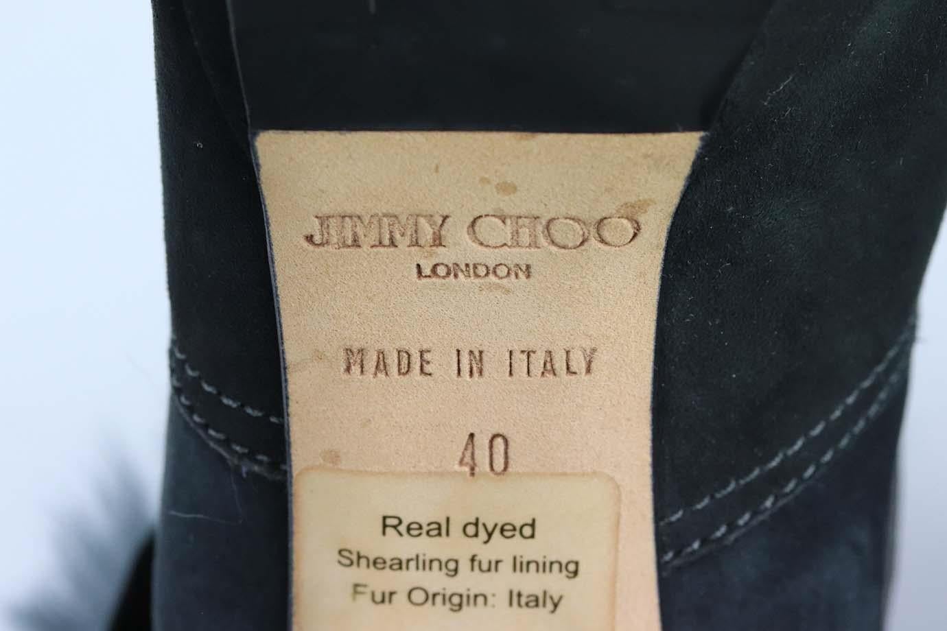 jimmy choo platform boots