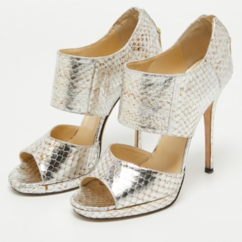 Elevate your ensemble with these Jimmy Choo heels for women. Meticulously crafted, these exquisite heels exude luxury and style. A statement of grace and confidence, perfect for any occasion.