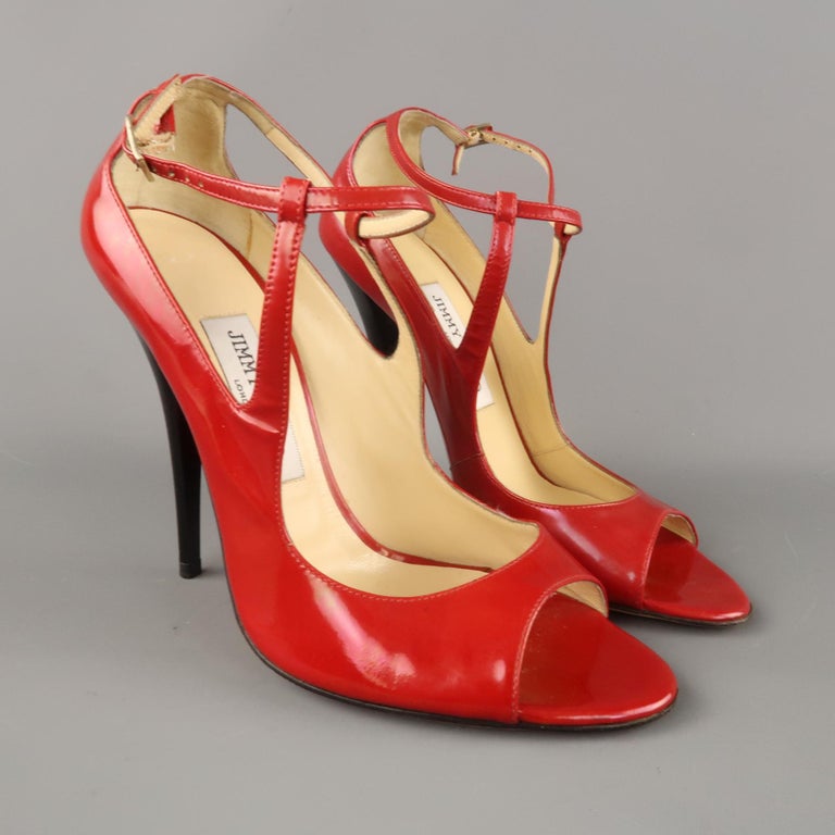 jimmy choo red patent