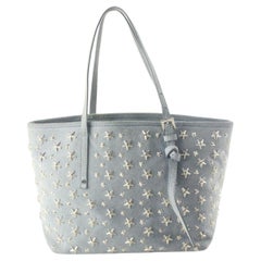 JIMMY CHOO Start Studded Fourre-tout gris 1JC822K