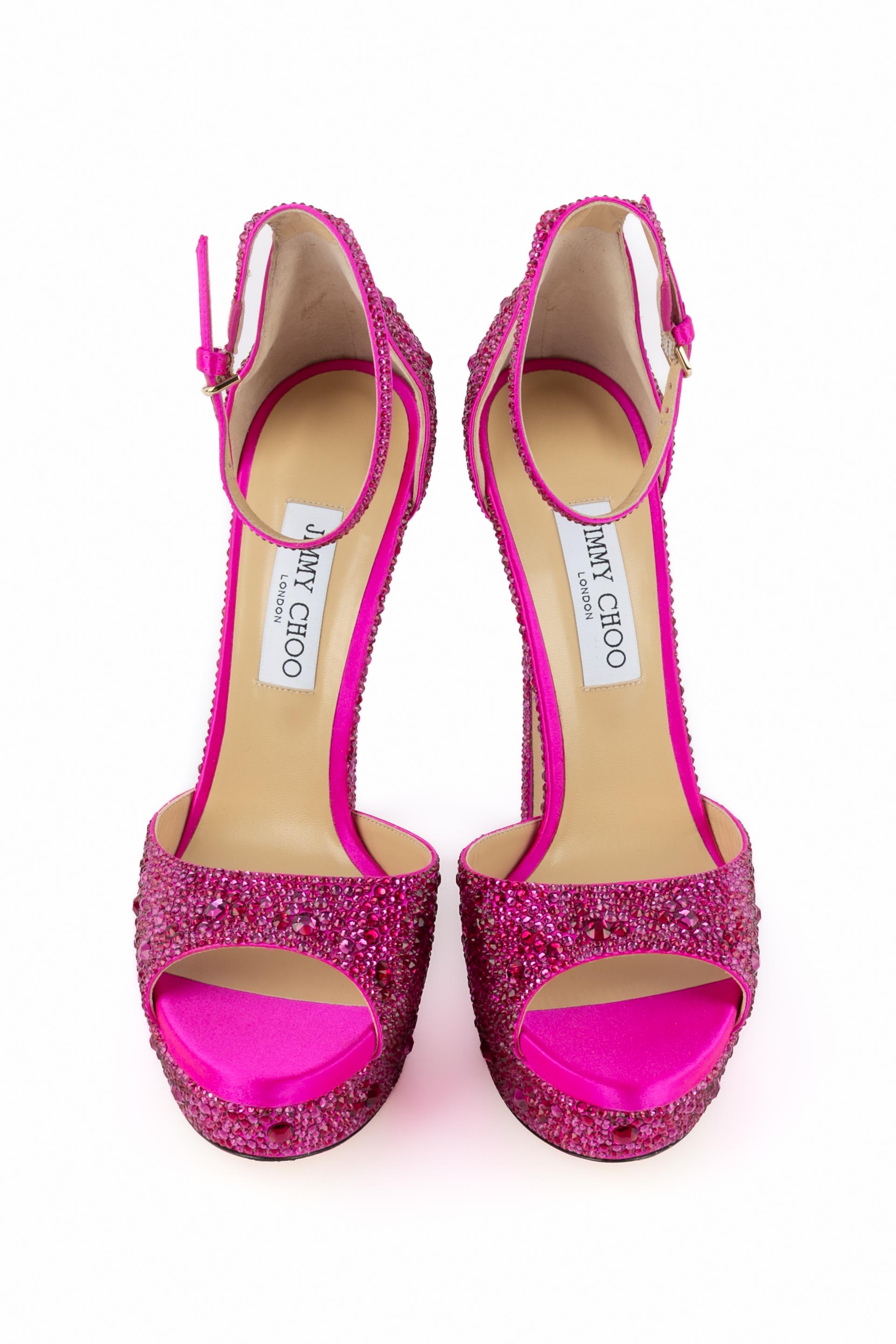 Rosa Jimmy Choo: tacchi a spillo 