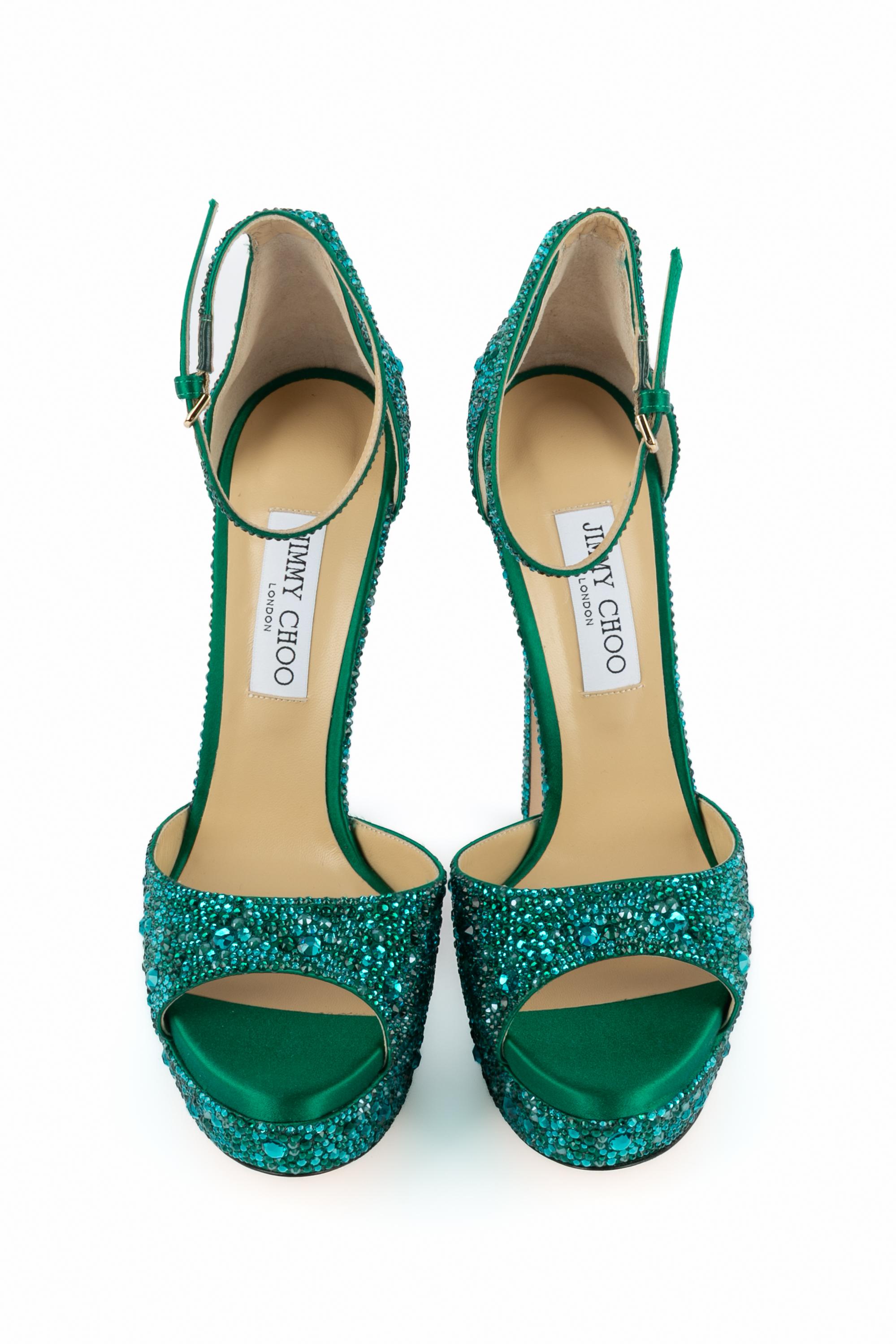 Marrone Jimmy Choo: tacchi a spillo 