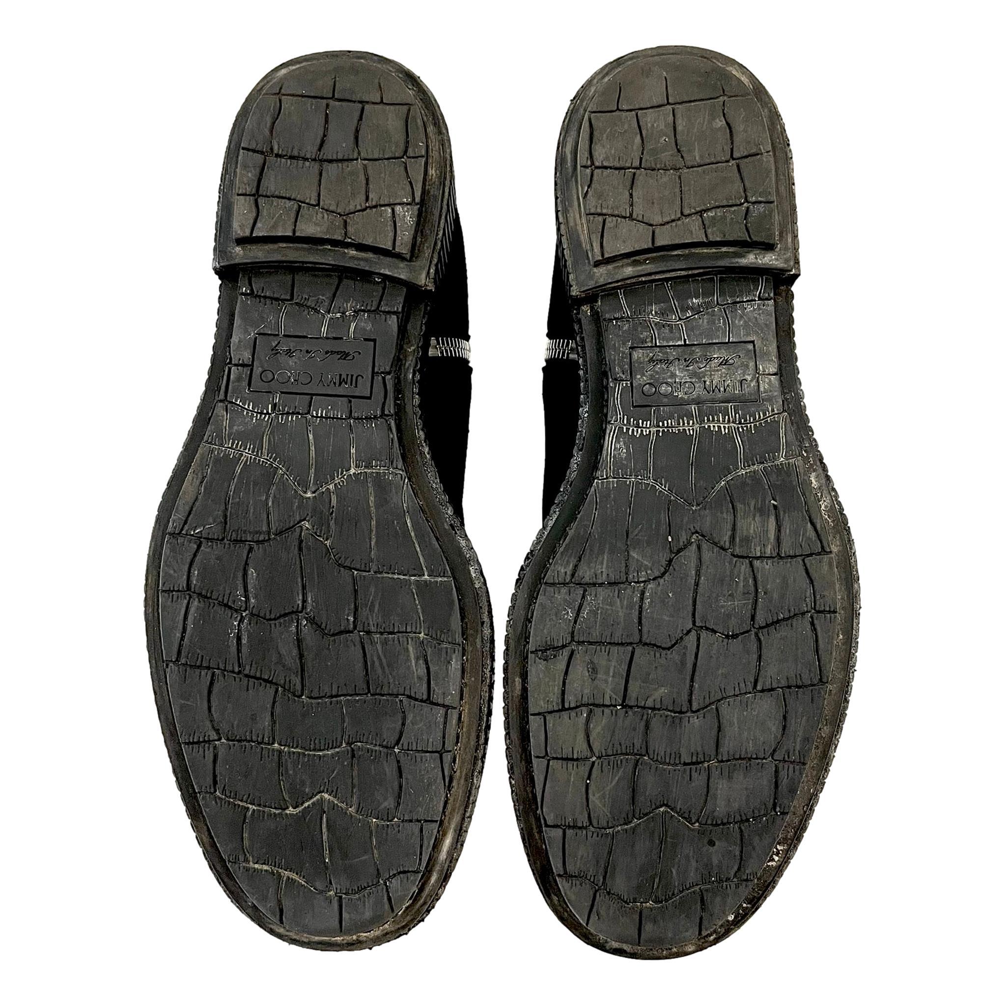 Jimmy Choo - Bottes et baskets en daim Pour hommes en vente