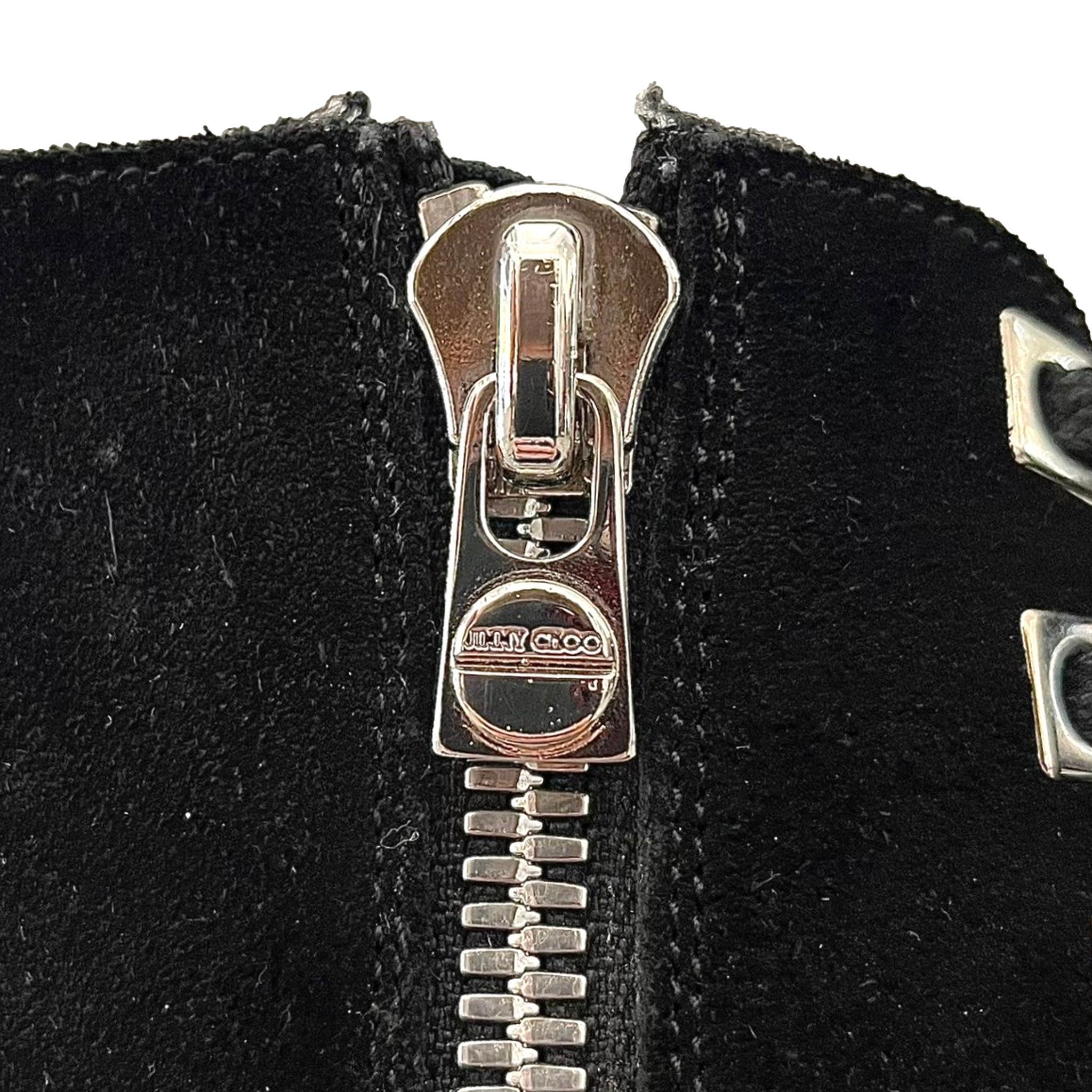Jimmy Choo - Bottes et baskets en daim en vente 1