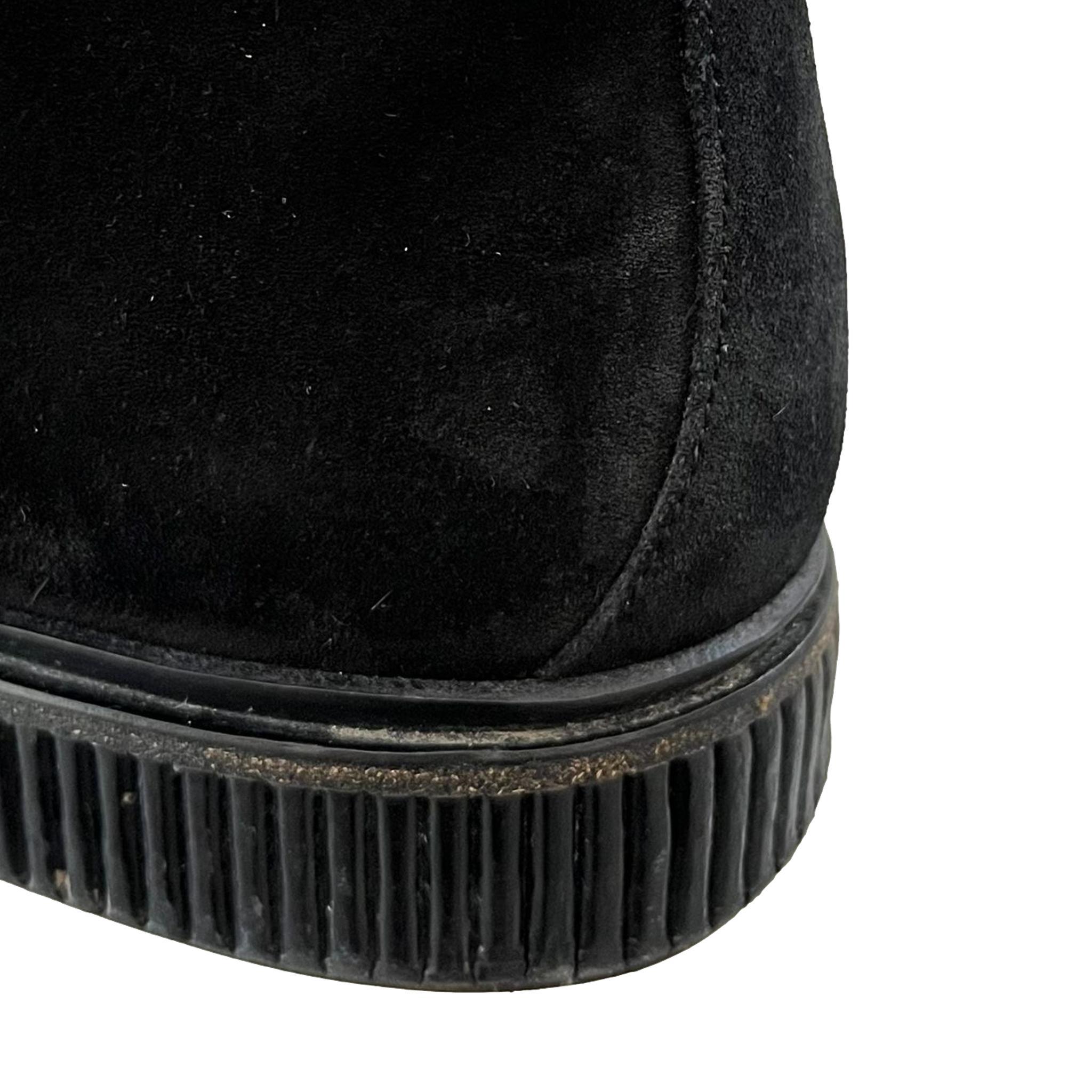 Jimmy Choo - Bottes et baskets en daim en vente 3