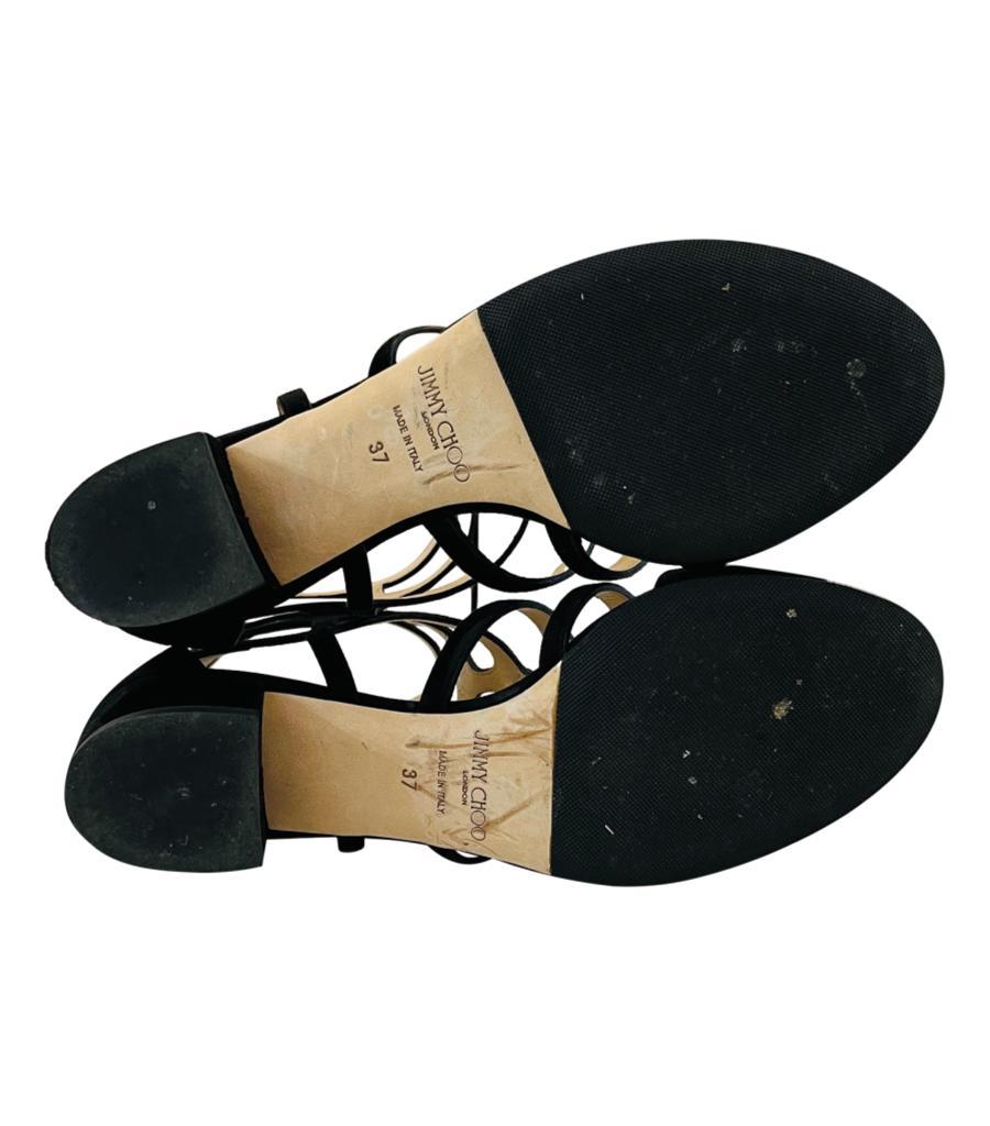 Jimmy Choo Suede Sandals For Sale 1