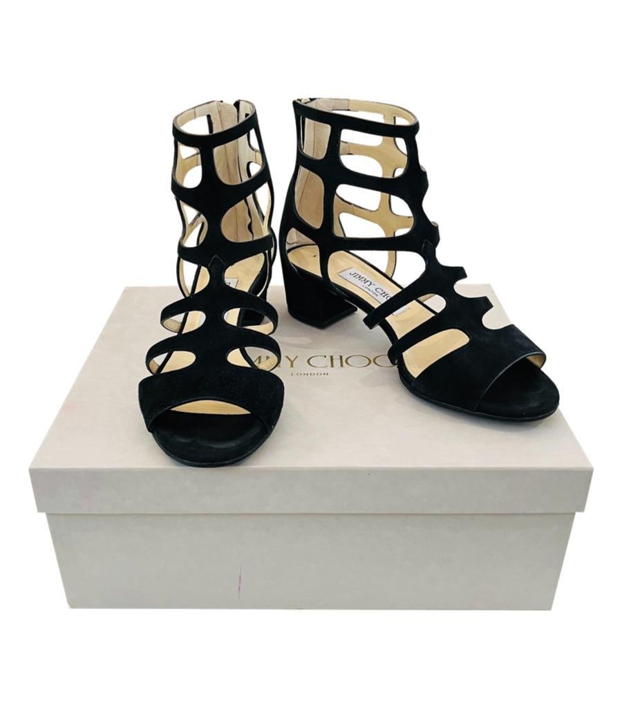 Jimmy Choo Suede Sandals For Sale 2