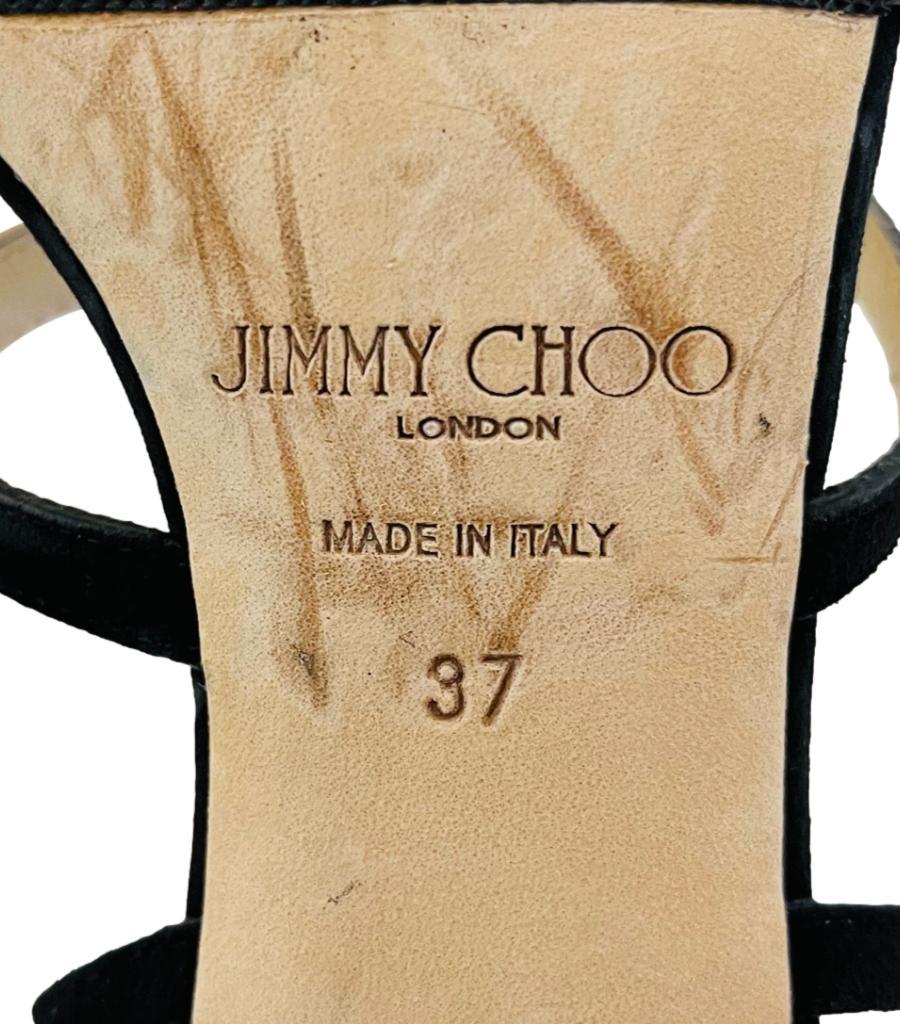 Sandales en daim Jimmy Choo en vente 4