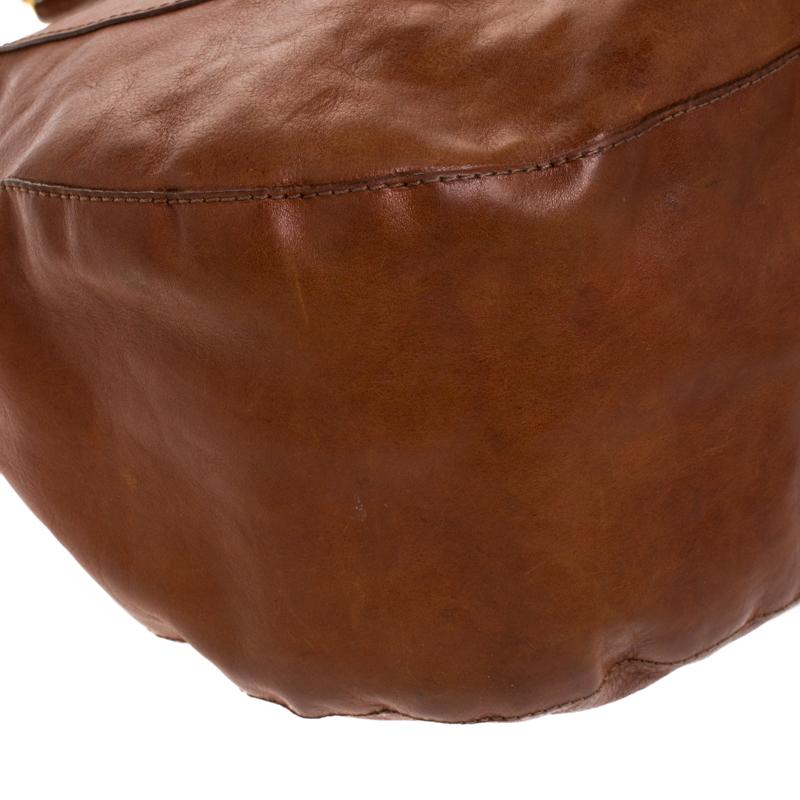 Jimmy Choo Tan Leather Ruby Hobo 2