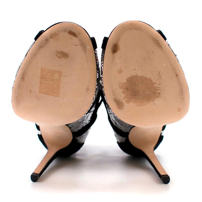 Women's Jimmy Choo 'Tempest' Sequin Sandal - Size 40.5