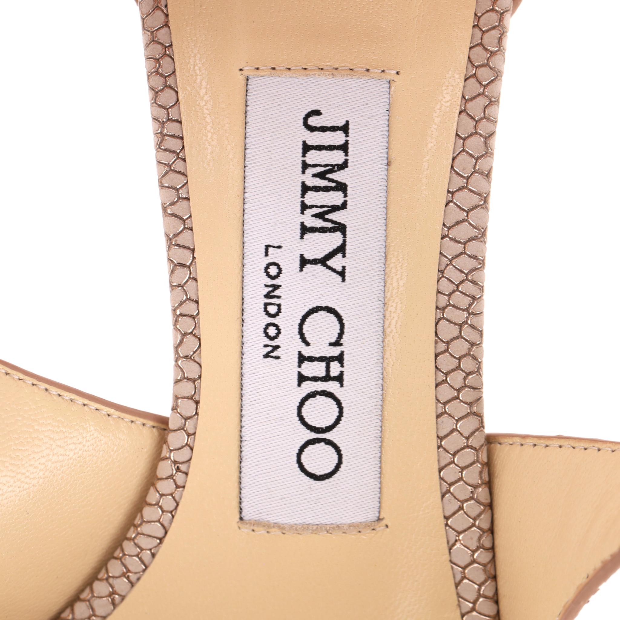 Sandalias Emily de piel texturizada Jimmy Choo en venta 2